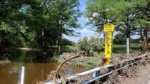 Crecida de río por lluvias en Texas