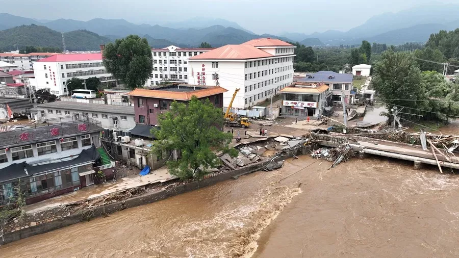 Lluvias en China