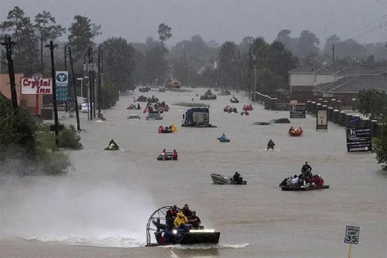 Lluvias en Texas