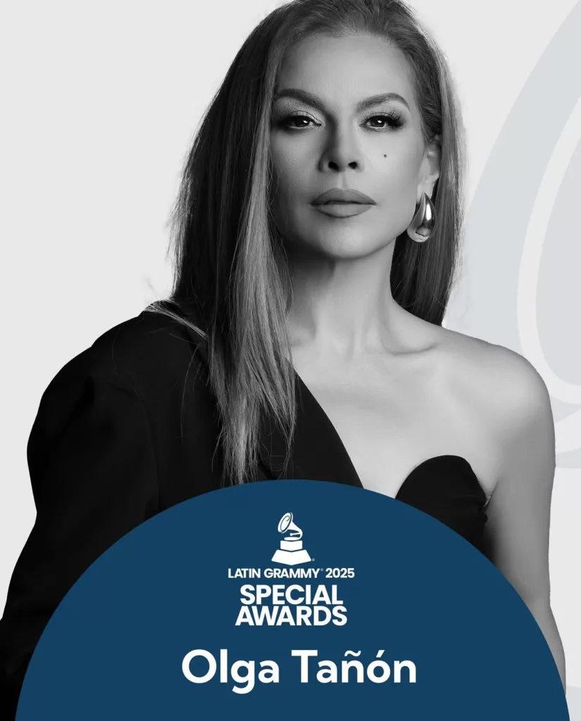 Los Grammy Latinos otorgarán el premio a la Excelencia Musical a Olga Tañón