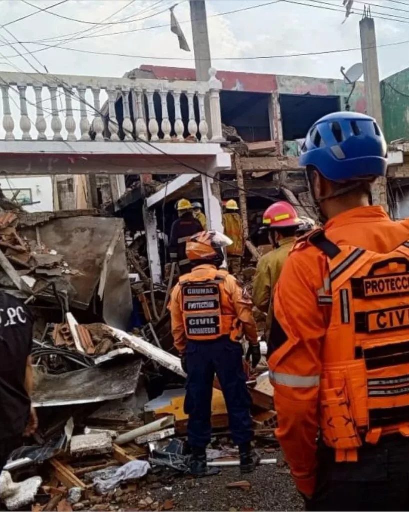 Presunta fuga de gas causa explosión en Barcelona, Anzoátegui, con 12 heridos