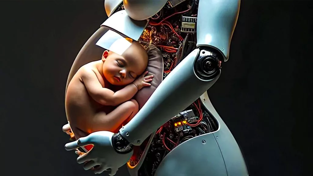 China desarrolla el primer robot humanoide capaz de gestar un embarazo 1024x576 1