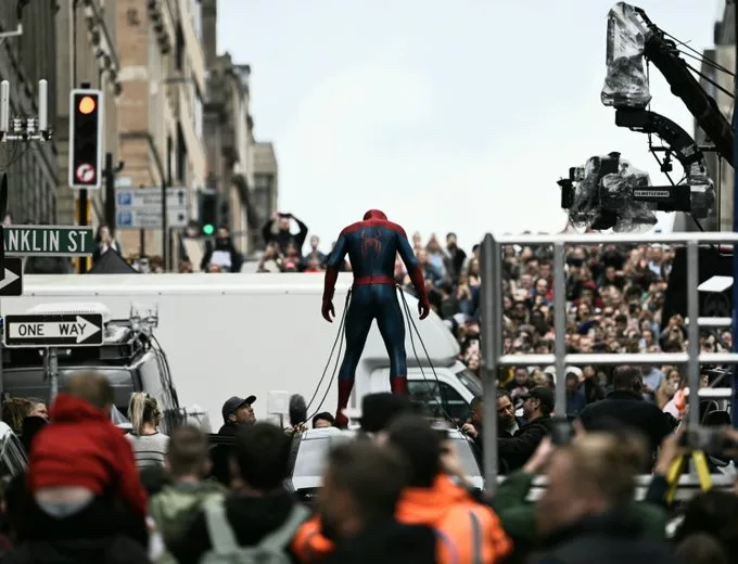 Comparten vídeos y fotos del detrás de escena de “Spider-Man: Brand New Day”
