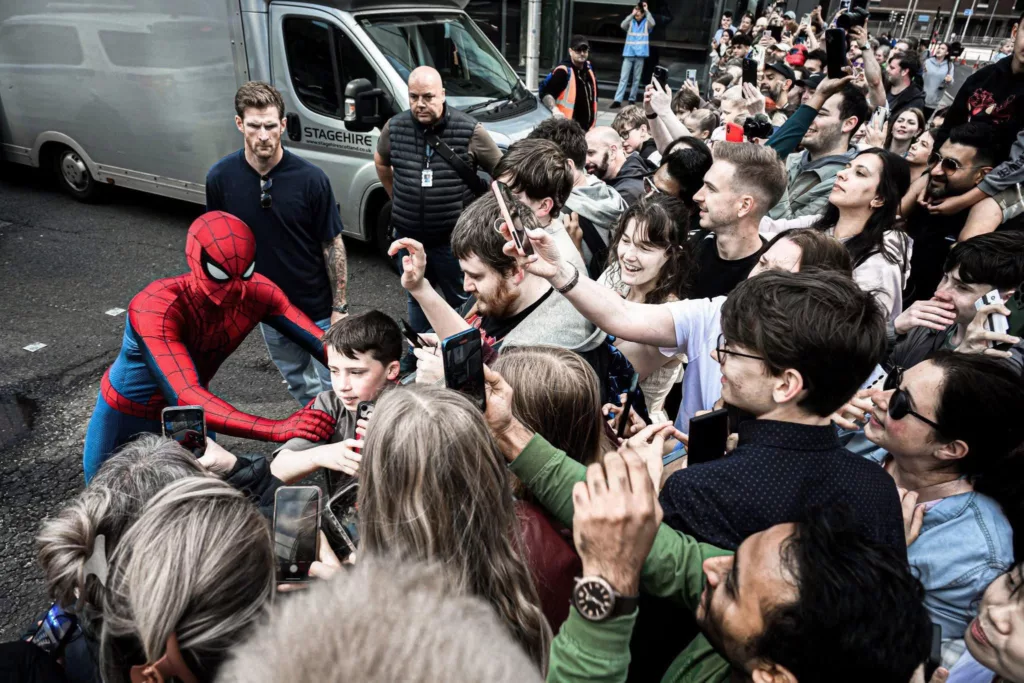 Comparten vídeos y fotos del detrás de escena de “Spider-Man: Brand New Day”