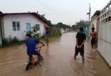 Fuertes lluvias provocan aniegos en Maturín, Monagas