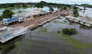 Desbordes del río Orinoco en Bolívar superan la alerta roja