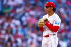 Jesús Luzardo con 10 triunfos esta temporada en las Grandes Ligas