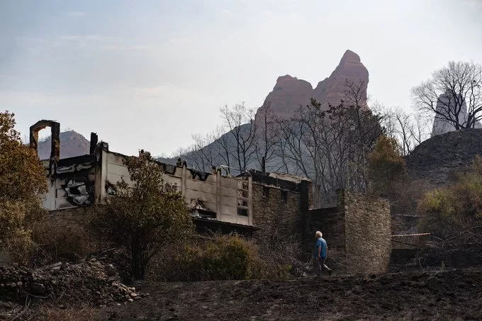 Incendio forestal en España consume Las Médulas, patrimonio de la Humanidad por la Unesco