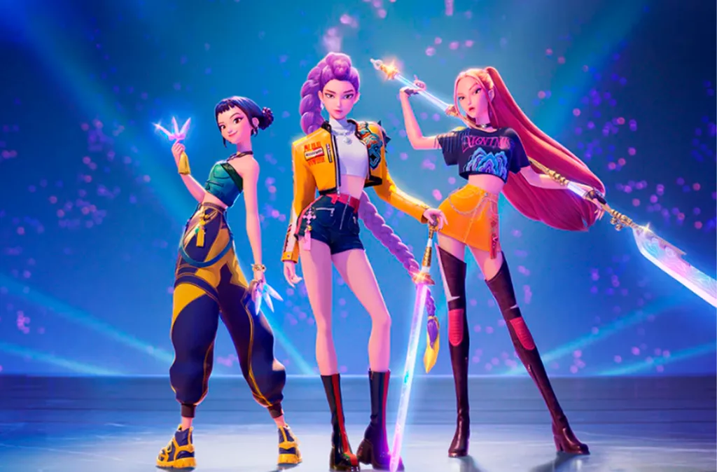 "KPop Demon Hunters": la película animada de Netflix que bate récords en música, streaming y cine