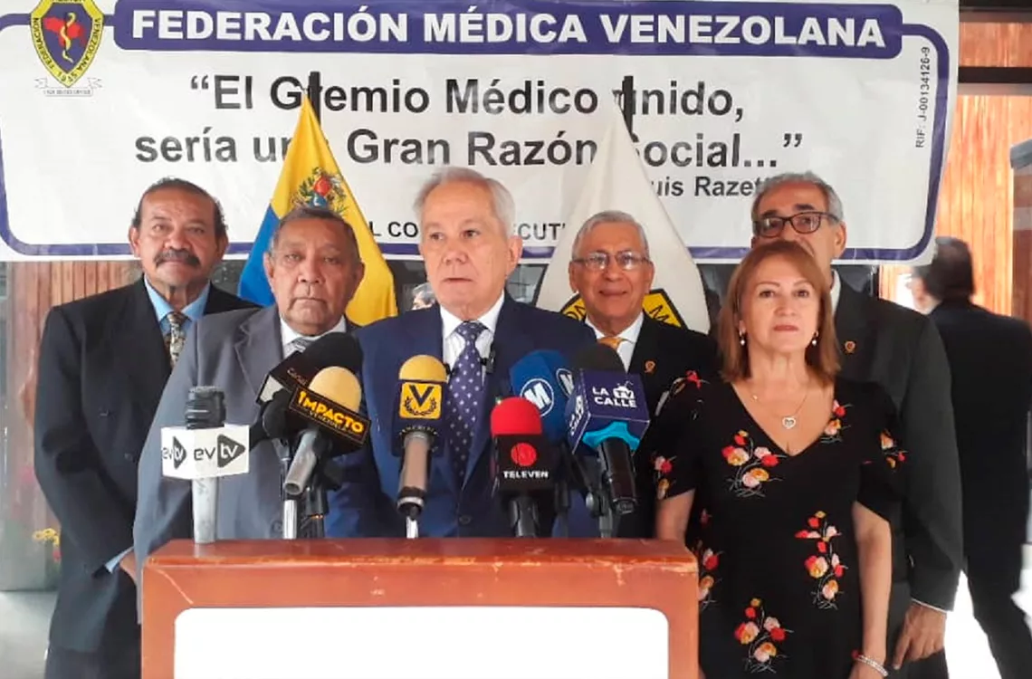 Federación Médica de Venezuela exhorta a evitar mercantilismo en la profesión
