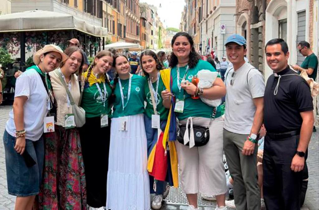 Jóvenes larenses comparten su experiencia del Jubileo en Roma: "La Iglesia está viva"