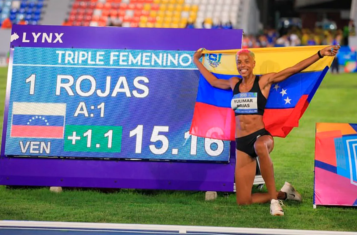 Yulimar Rojas retrasa su regreso a competencias internacionales