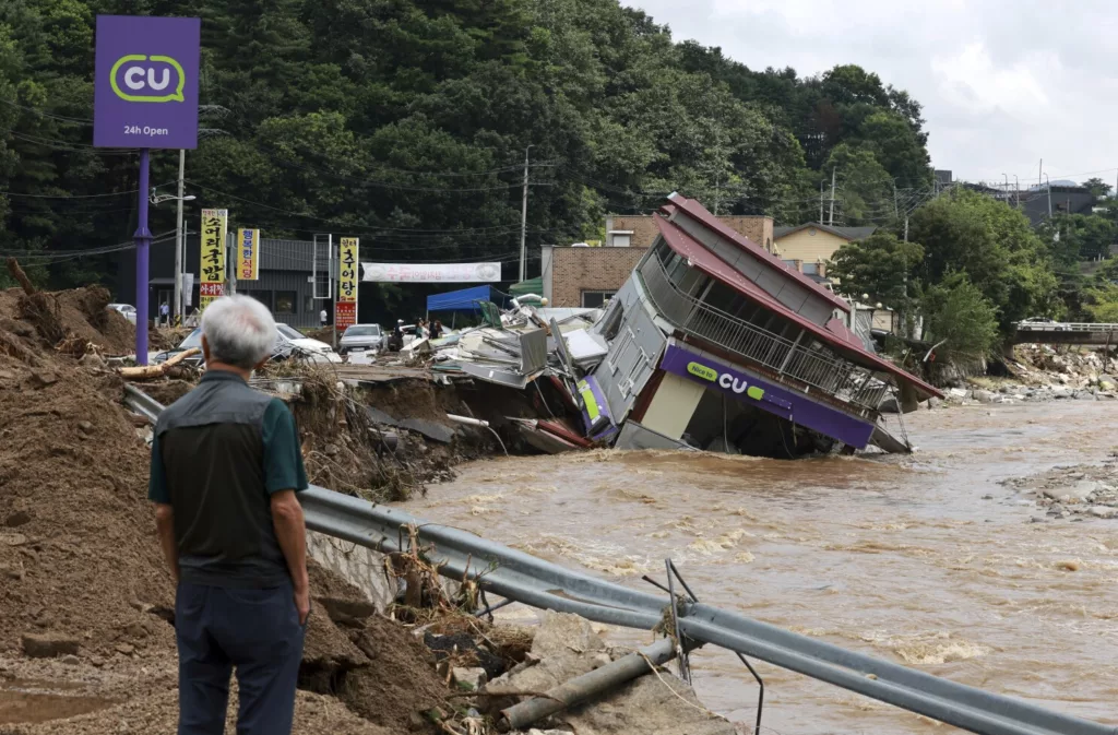 Inundaciones en Corea del Sur: un desaparecido y más de 50 evacuados por fuertes lluvias en Seúl