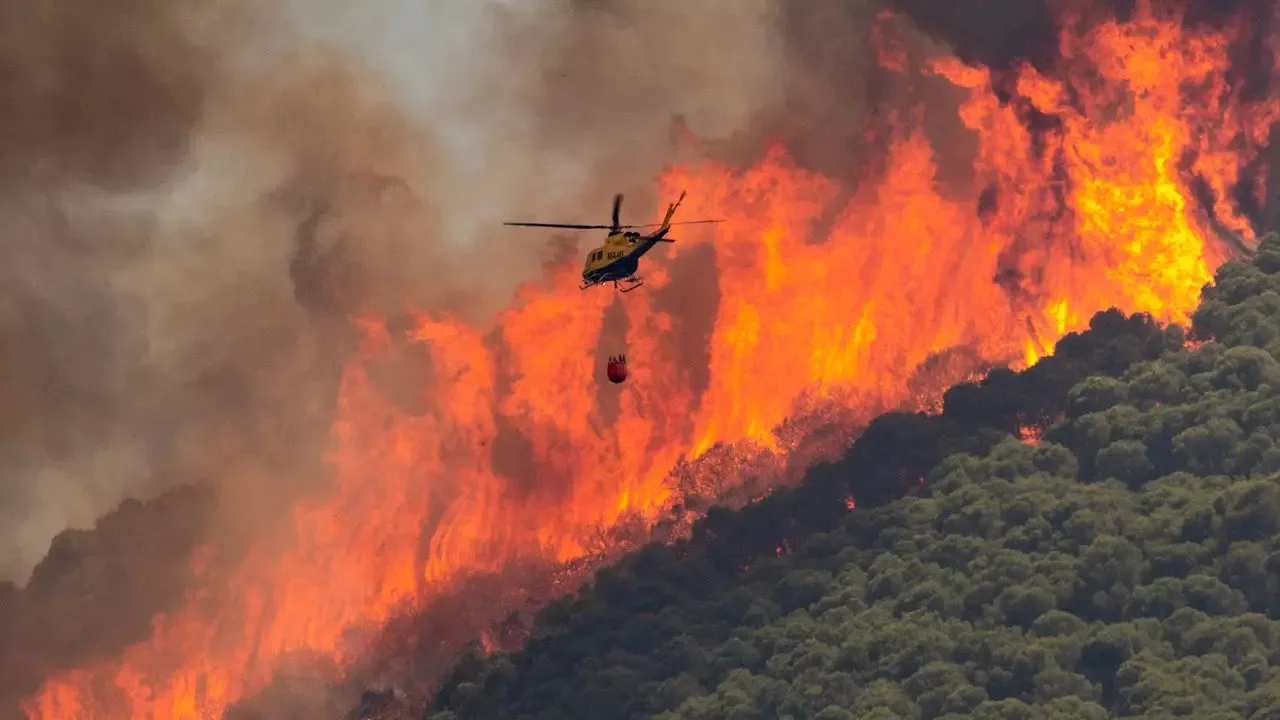 Incendio España y Portugal