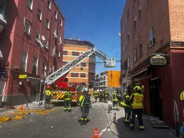 Explosión de gas en un local de Madrid dejó 25 heridos y el desalojo de un edificio