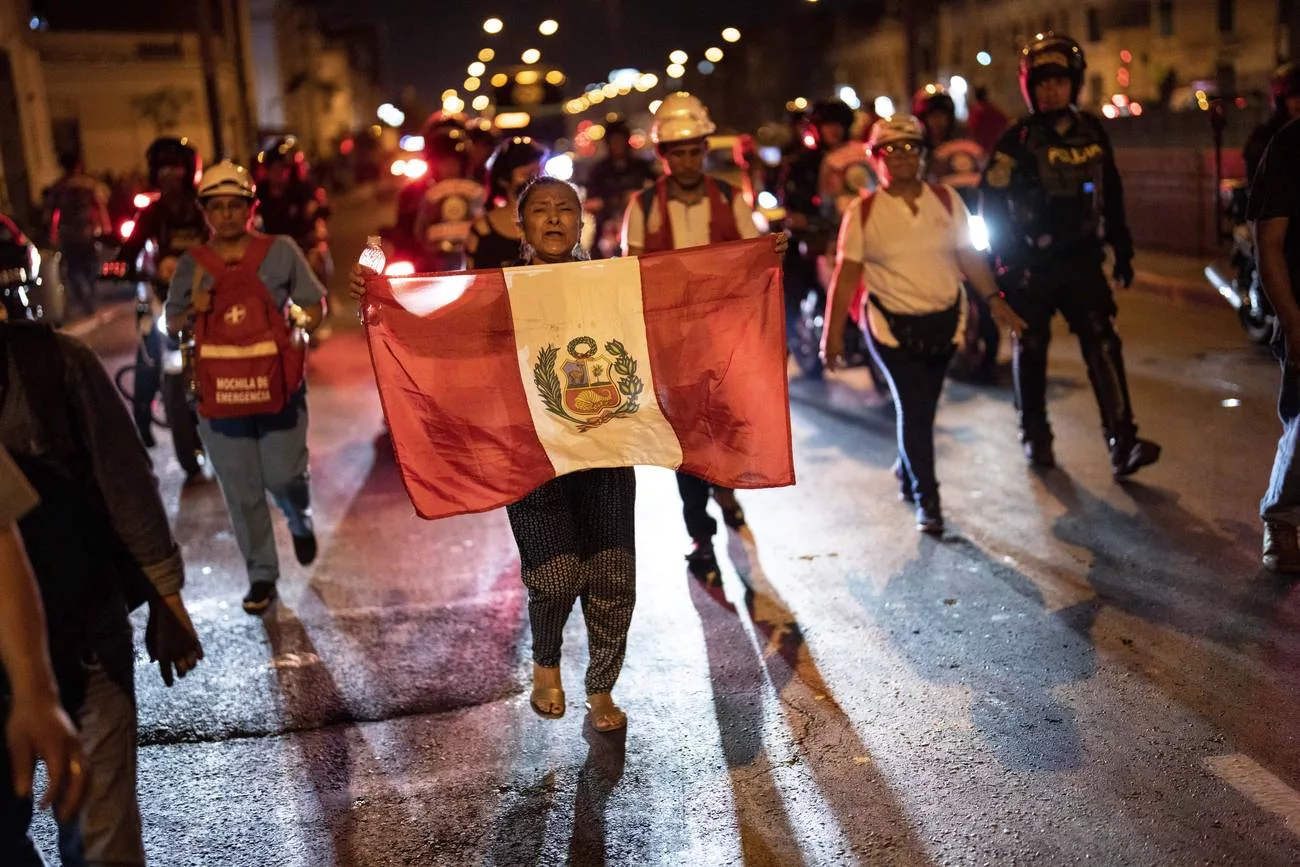 Protestas en Perú