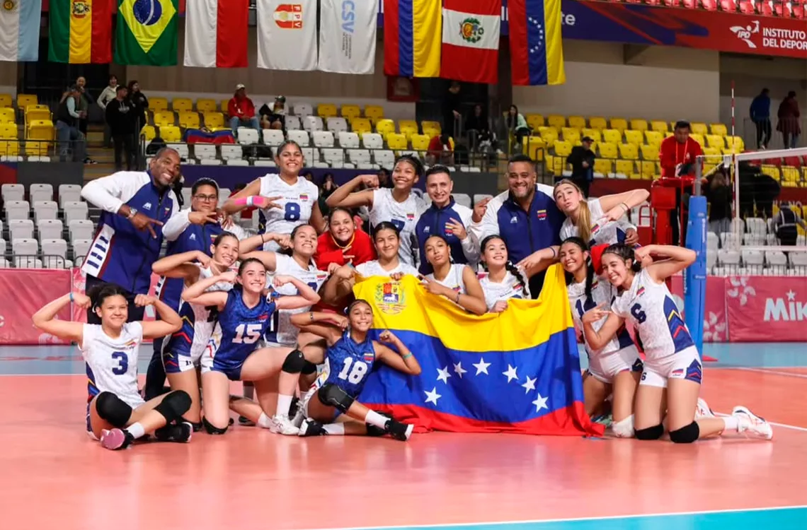 Venezuela clasifica por primera vez al Mundial de Voleibol Femenino U-17