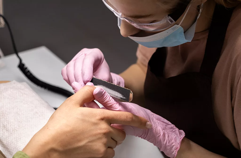 Esmalte tóxico