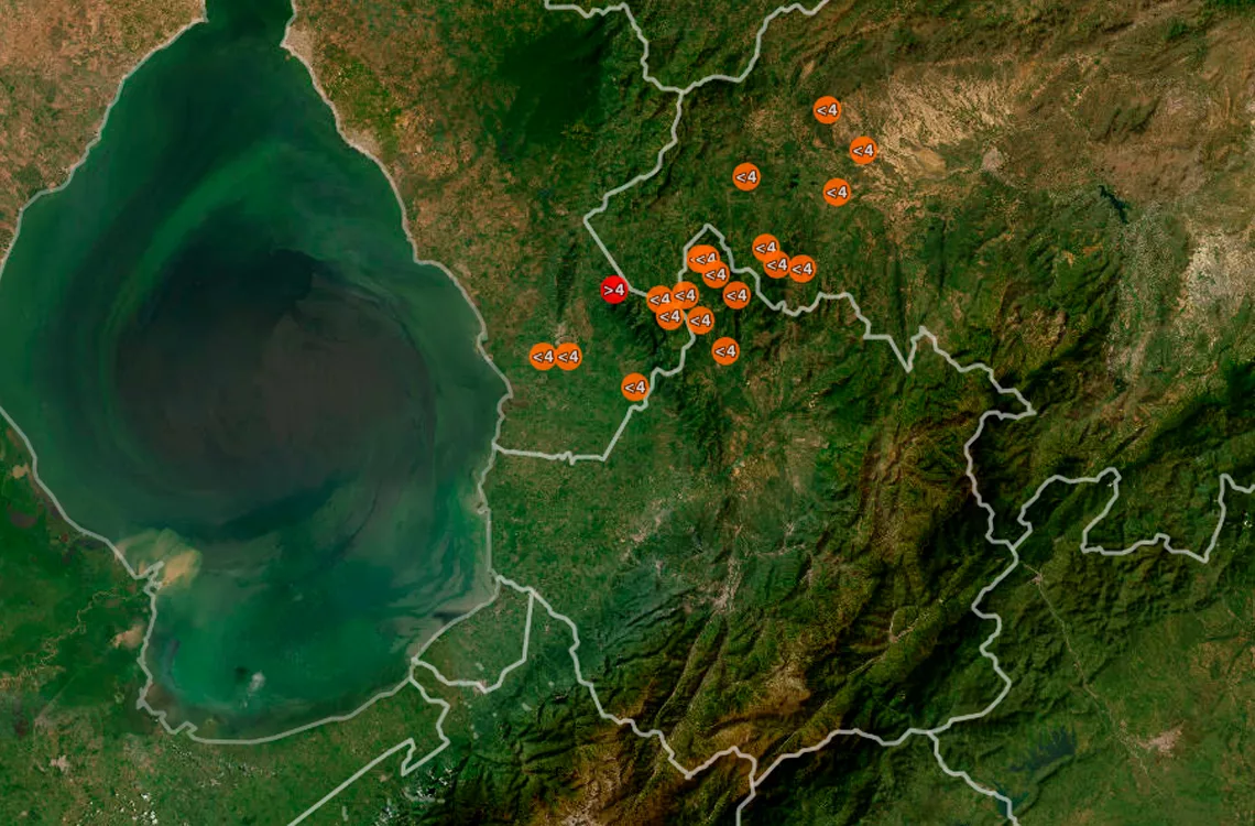 Más de 25 eventos sísmicos se registran en seis localidades del país