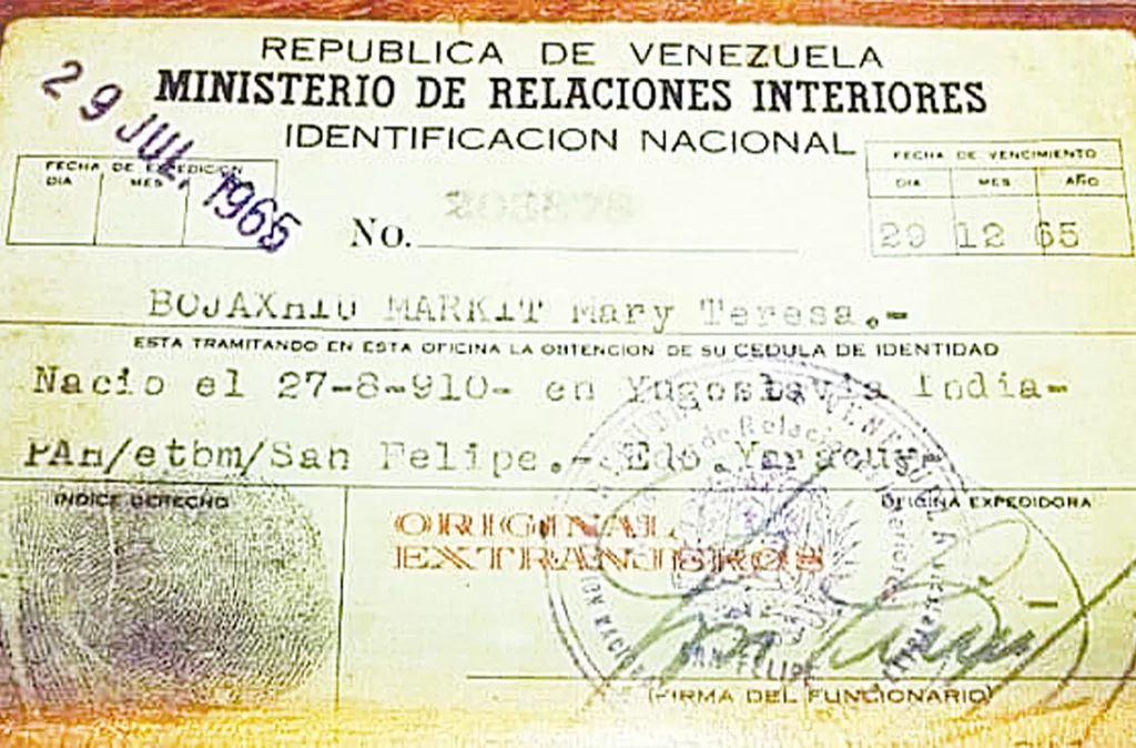 Madre Teresa de Calcuta, un símbolo de servicio y caridad vigente en Venezuela