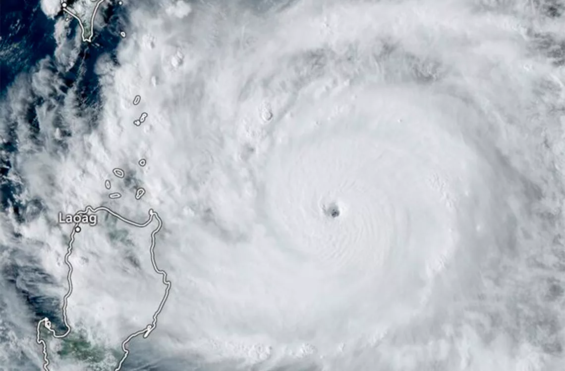 Supertifón Ragasa: Filipinas y Taiwán en alerta máxima por la inminente llegada de la tormenta