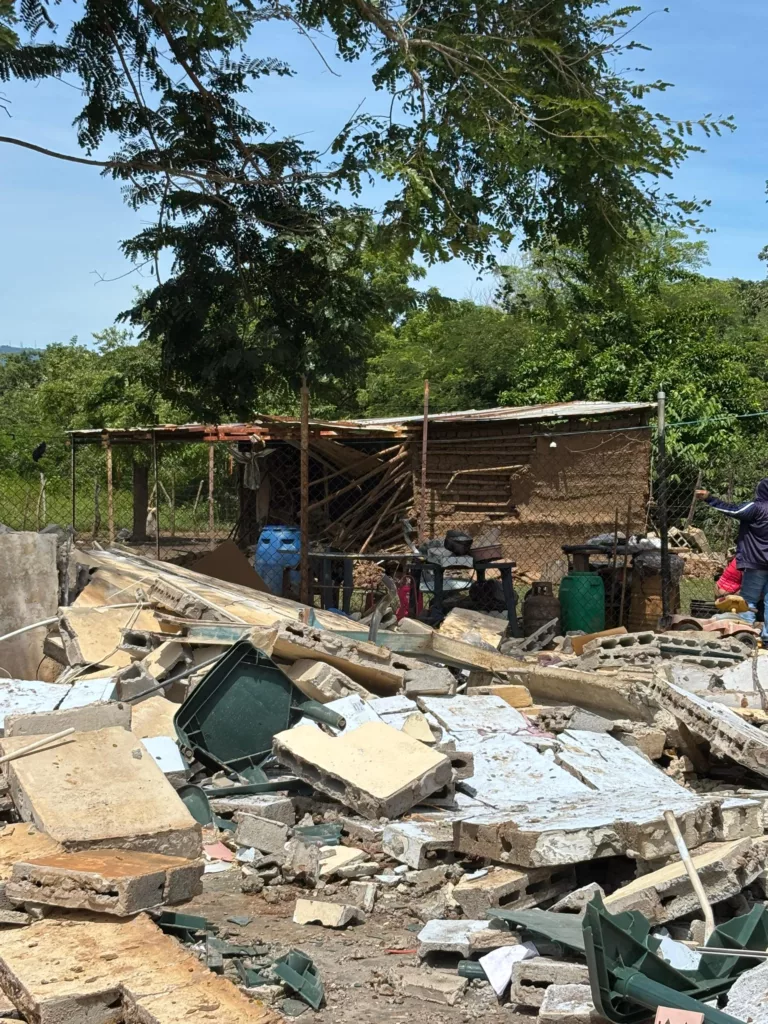 57 casas afectadas por la actividad sísmica en el caserío Matejei, en el municipio Torres