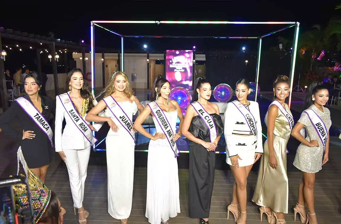 Candidatas feria 48 de Barquisimeto