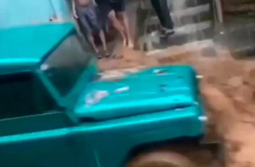 Lluvias en la Guaira