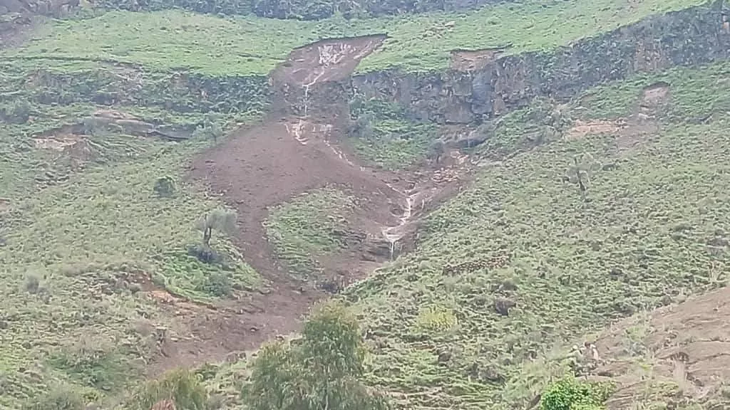 Deslizamiento de Tierra en Sudán