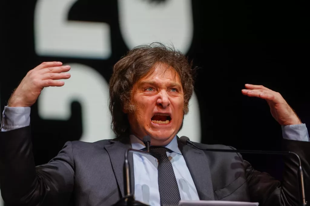 Javier Milei, presidente de Argentina