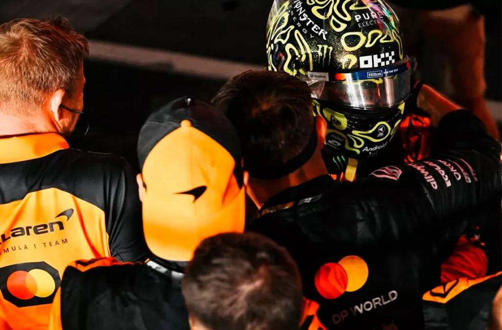 GP de Singapur: Victoria contundente de Russell y Bicampeón de Constructores para McLaren
