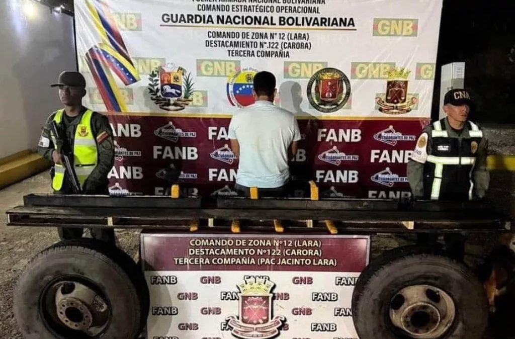 Sustancias ilícitas iban hacia el oriente del país