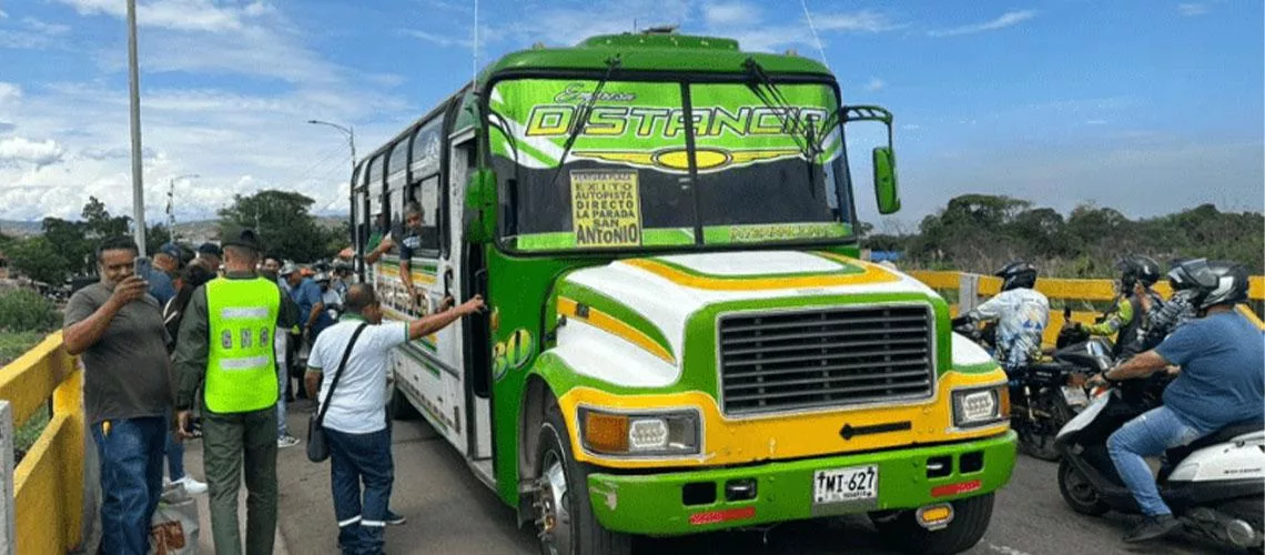Transporte Público en Frontera