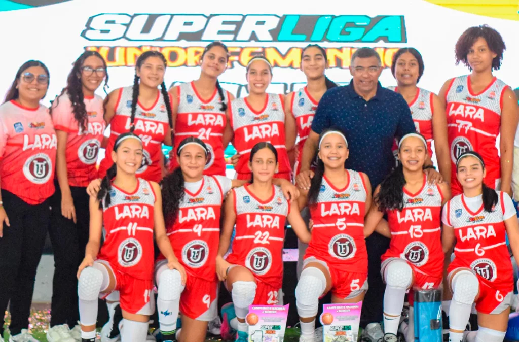 Baloncesto femenino de Lara sigue en la cima del país
