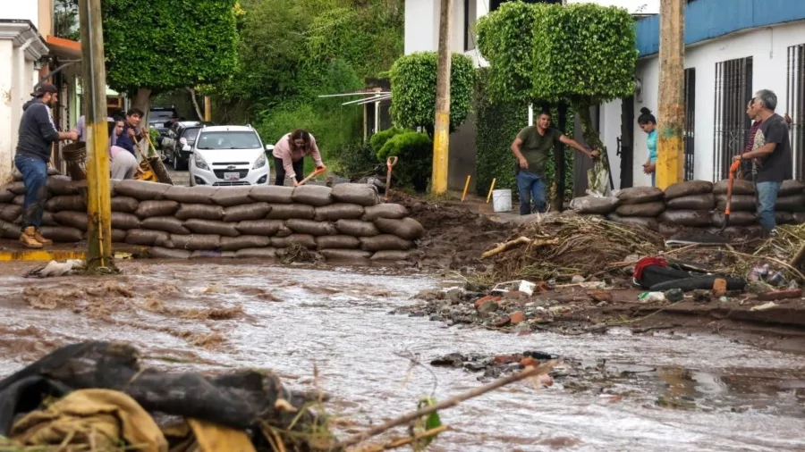 Lluvias en México