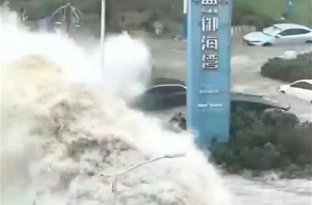 Evacuación masiva en China por el inminente Tifón Matmo