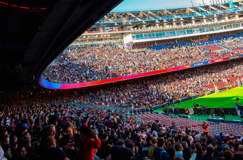 El Barcelona vuelve a disputar un partido en el Spotify Camp Nou tras más de 2 años de remodelaciones