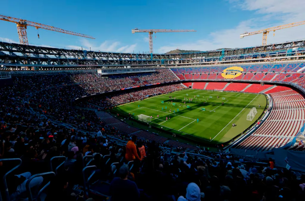El Barcelona vuelve a disputar un partido en el Spotify Camp Nou tras más de 2 años de remodelaciones
