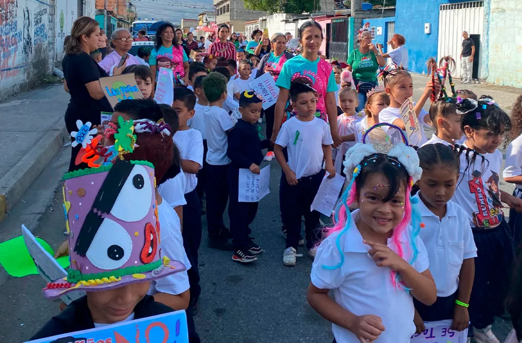 Escuela en Ruiz Pineda realiza una campaña para decir "stop" al abuso sexual infantil