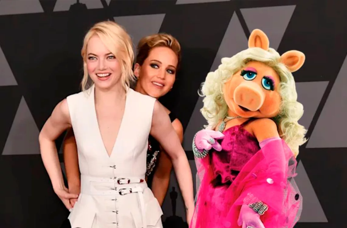 Miss Piggy tendrá su propia película producida por Jennifer Lawrence y Emma Stone Miss Piggy tendrá su propia película producida por Jennifer Lawrence y Emma Stone