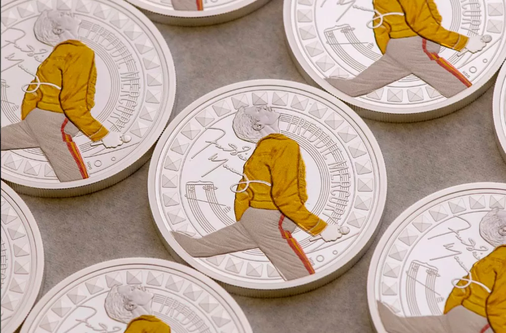 La Real Casa de la Moneda británica lanza una moneda para conmemorar a Freddie Mercury
