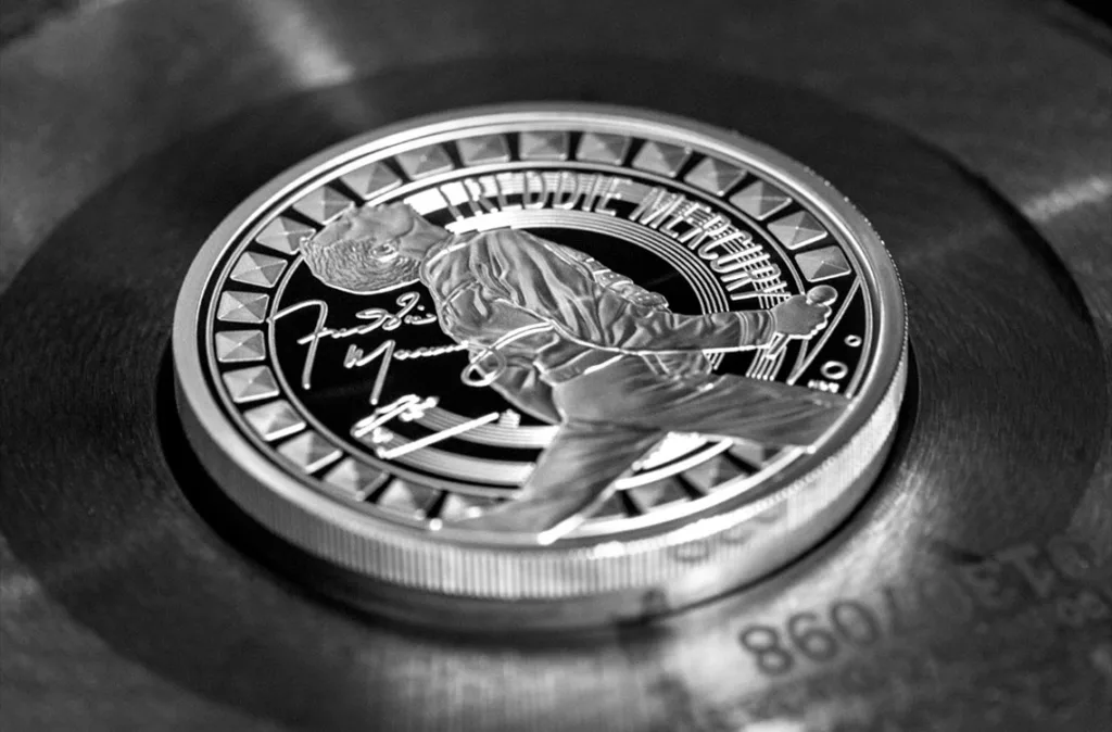 La Real Casa de la Moneda británica lanza una moneda para conmemorar a Freddie Mercury
