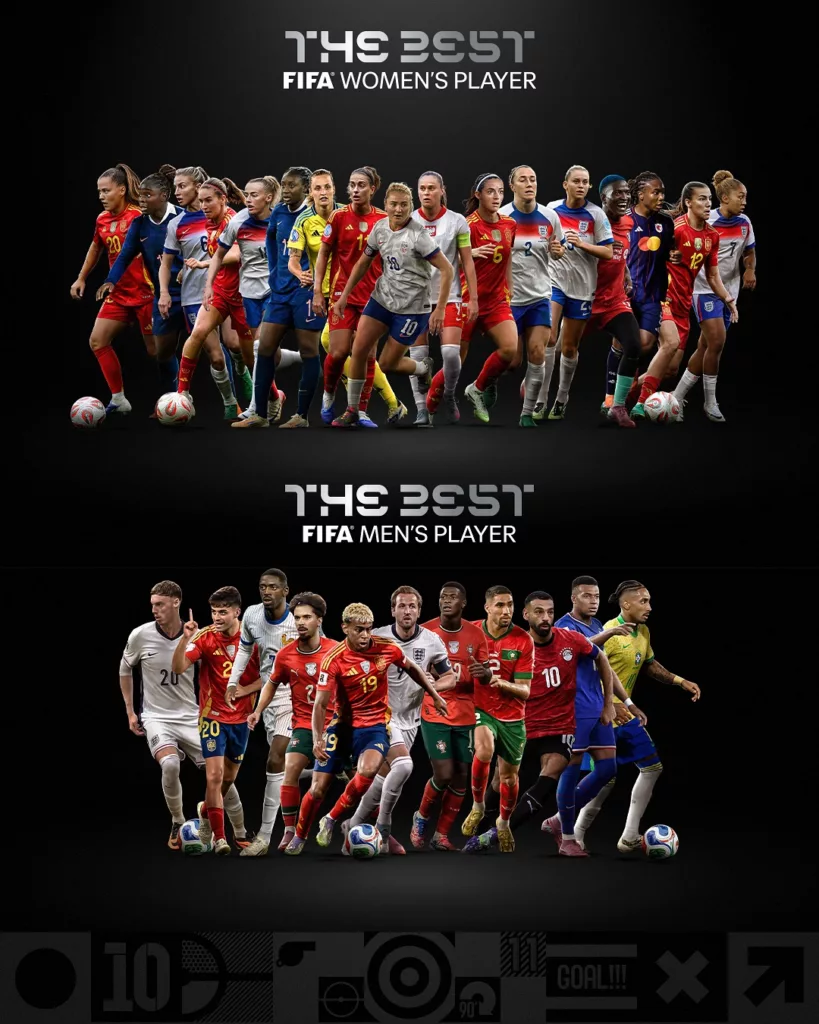 La FIFA revela a los candidatos al The Best de la temporada: Barcelona y PSG dominan las nominaciones