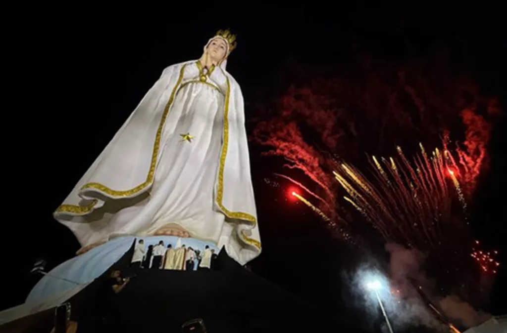 Nuestra Señora de Fátima en Brasil supera al Cristo Redentor con una altura de 54 metros