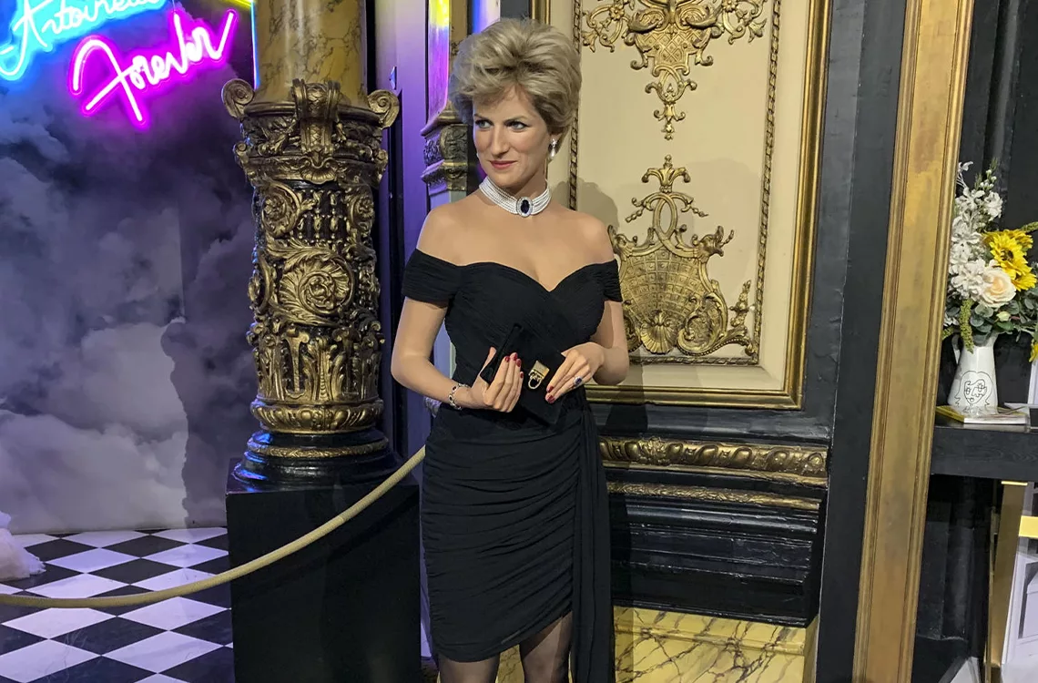 Lady Di es inmortalizada en cera con su 