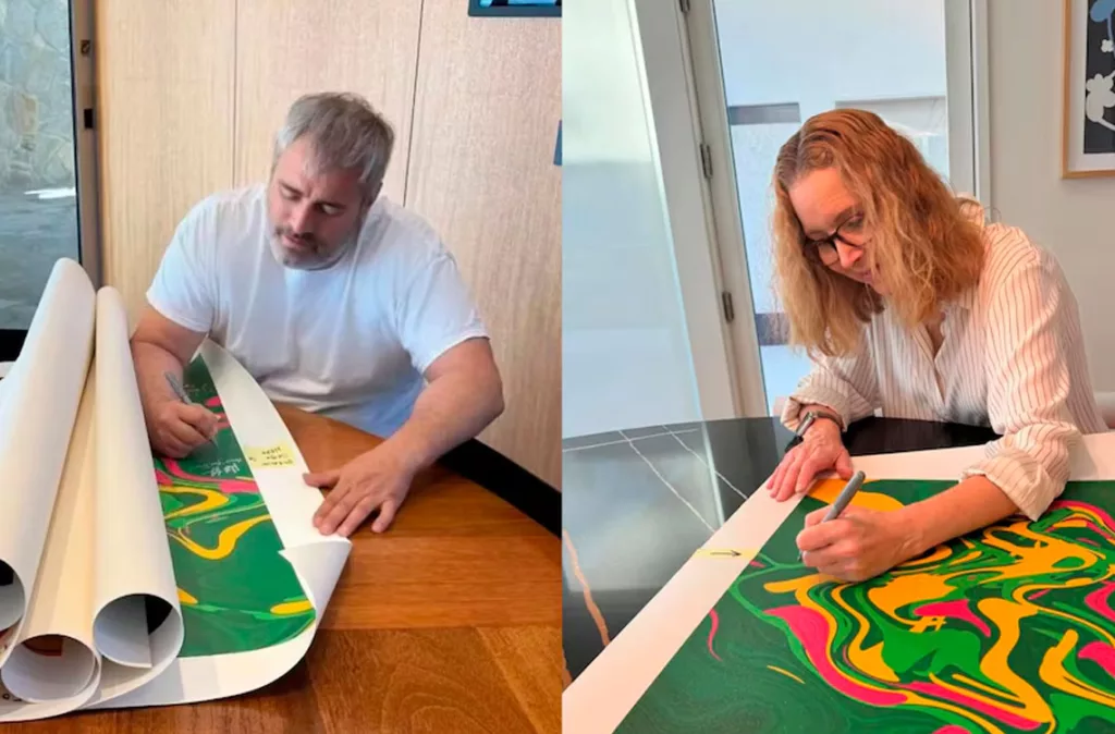 Elenco de Friends rinde homenaje a Matthew Perry con colección de arte benéfico para su fundación