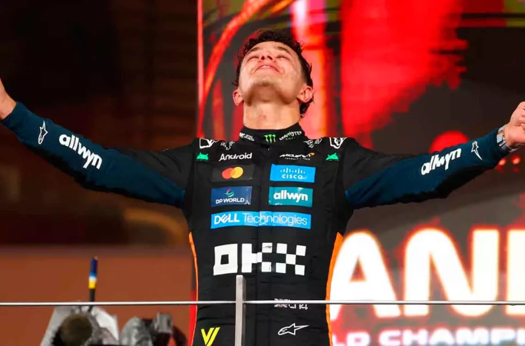 Lando Norris es el nuevo campeón de la Fórmula 1 tras una gran temporada de 2025