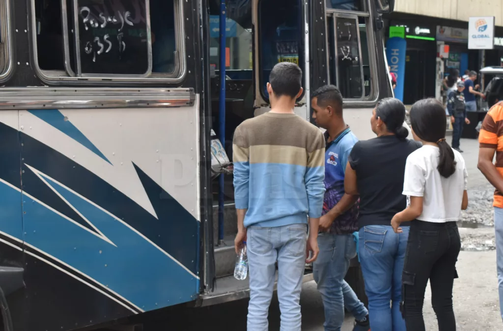 Transportistas fijan el pasaje a $0,35$ en Lara