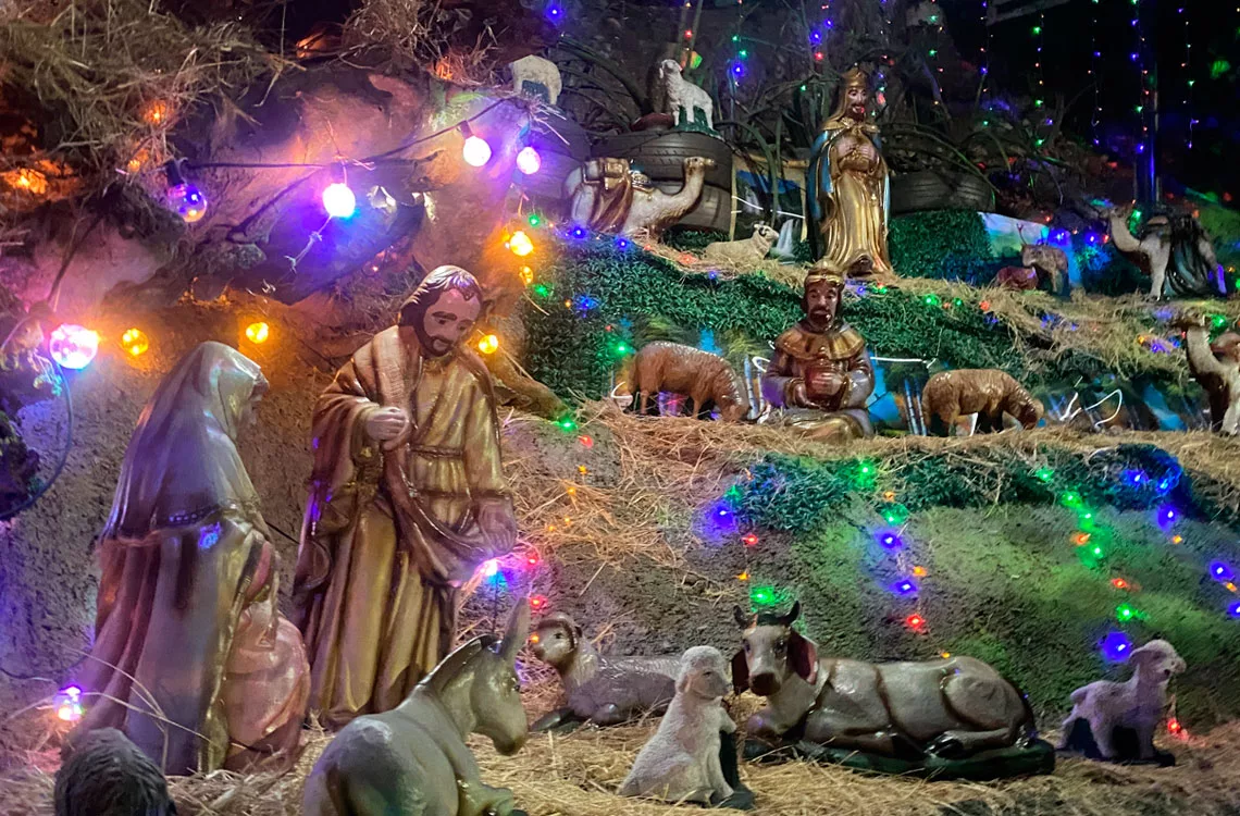 Pesebres con más de 20 años unen a familias en comunidades