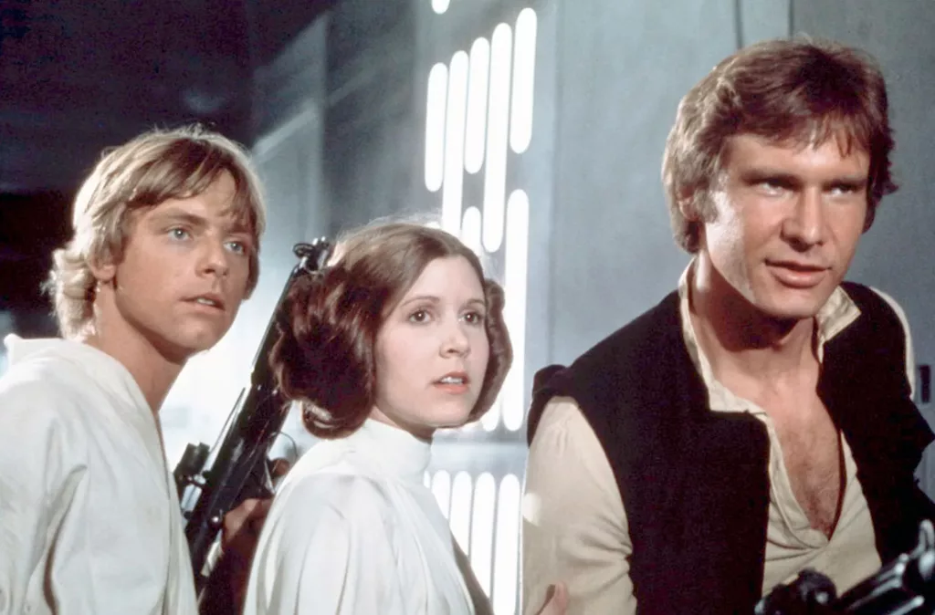 La pintura del cartel original de Star Wars establece récords al venderse en una subasta por casi $3.9 millones